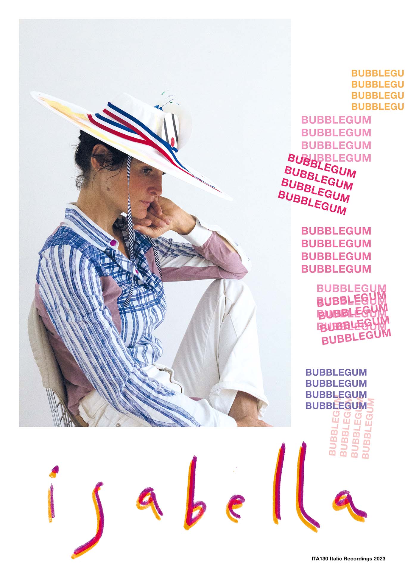 Poster for Isabella - Bubblegum on Italic Recordings 